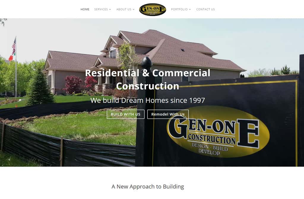 Contractor Websites: Gen One