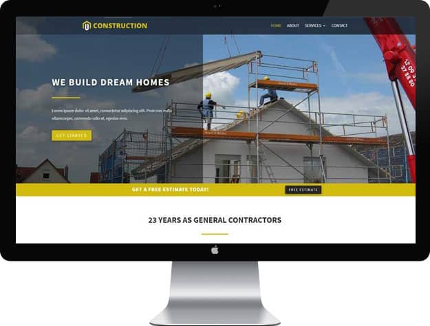 Small Business Websites: Contactor  Website