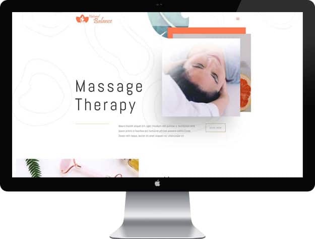 Massage Therapist Website