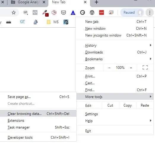 Chrome Browser Cache  Chrome Browser Cache