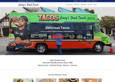 Food Truck Website