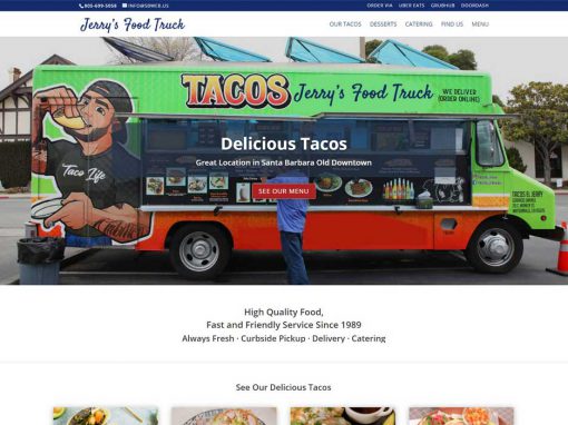 Food Truck Website