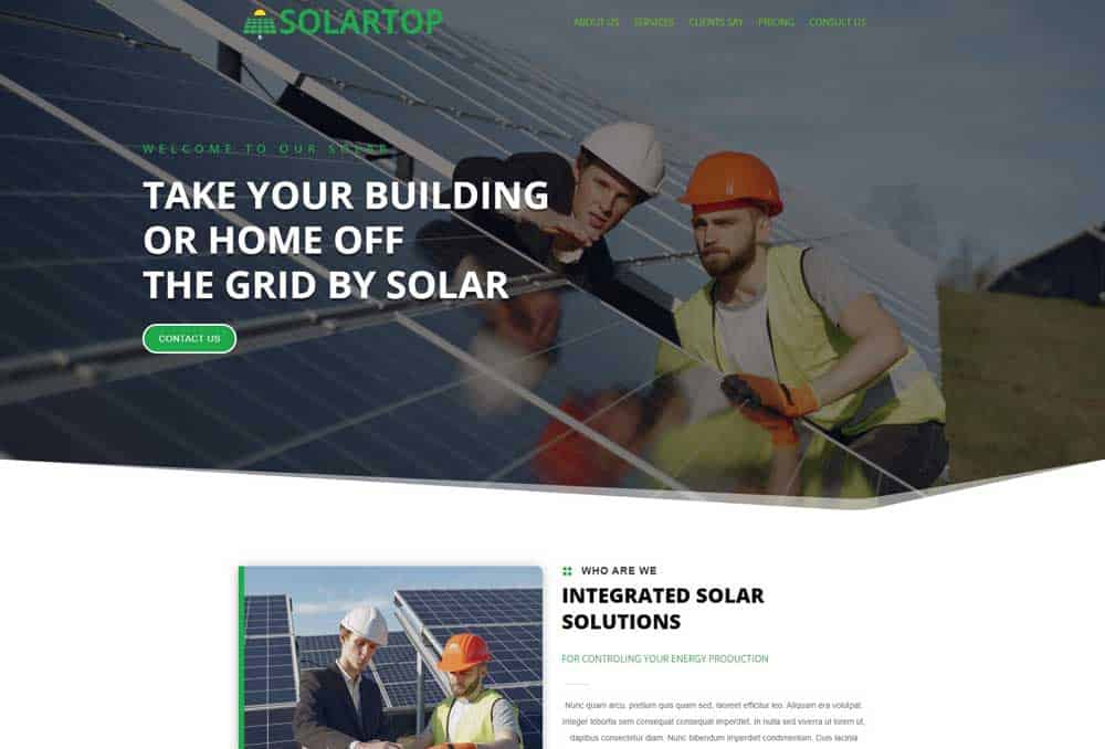 Solar Website