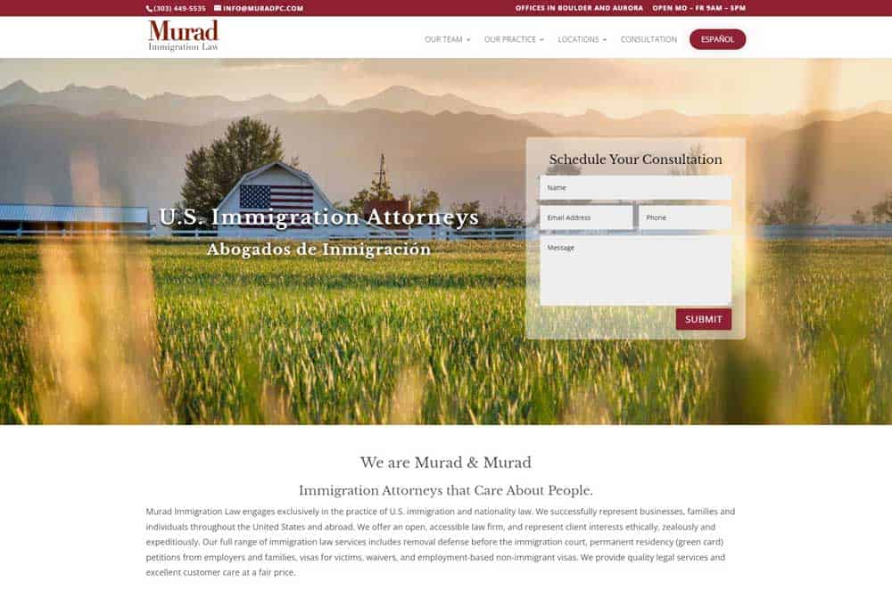 Murad Immigration in Boulder Colorado
