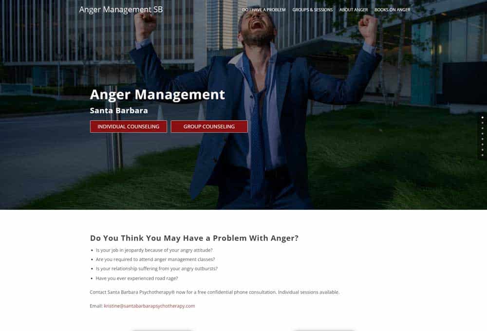 Anger Management Santa Barbara