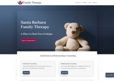 Family Therapist Website