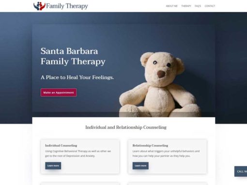 Family Therapist Website