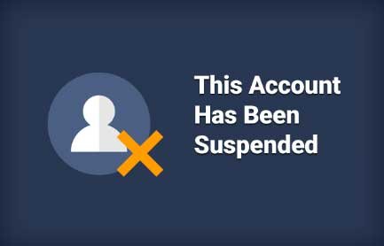 website suspension