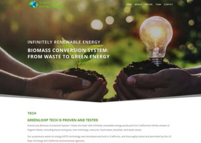 GreenLoop Biomass Conversion