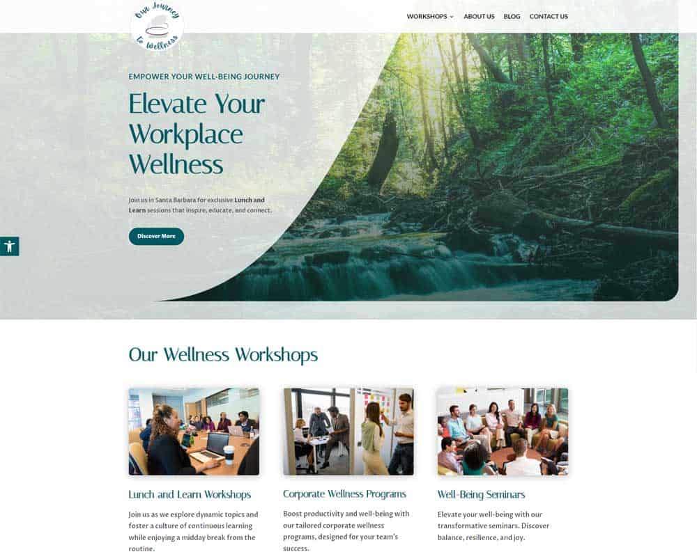 Our Journey to Wellness Website