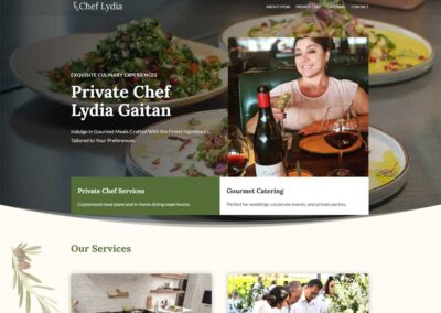 Private Chef Lydia Gaitan