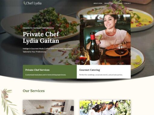 Private Chef Lydia Gaitan