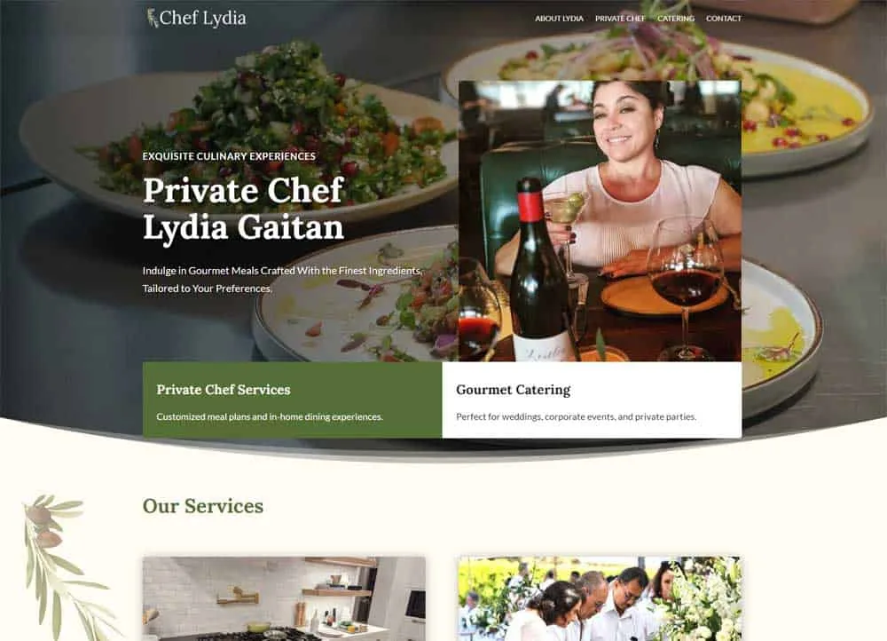lydiafeat Private Chef Lydia Gaitan