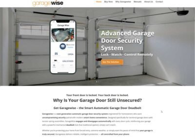 GarageWise Garage Door Security System