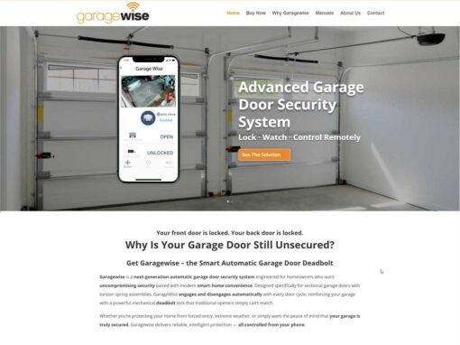 GarageWise Garage Door Security System